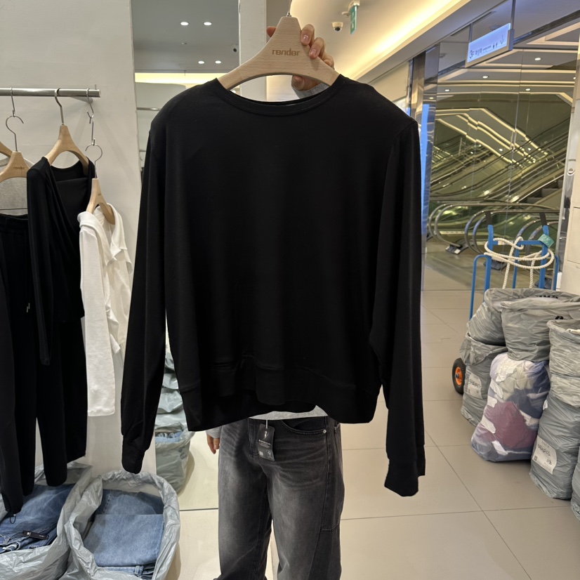 RENDER韓國代購女裝新款職業26春夏熱賣休閑時尚人氣長袖T恤RENDER長袖T恤圖色2
