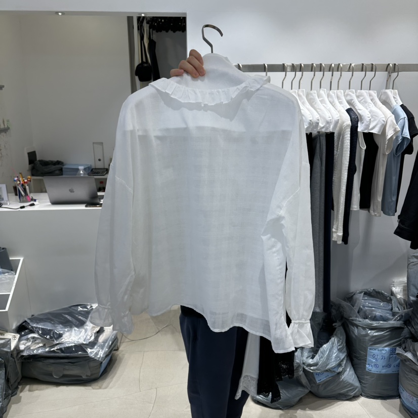 RICH SISTER韓國東大門直郵女裝新品時尚人氣襯衫蕾絲衫RICH SISTER襯衫/蕾絲衫