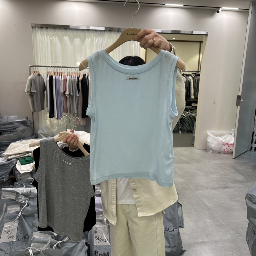 URBANSTORY/REMAKING韓國代購女士新款26春夏人氣吊帶背心Remaking/URBANSTORY吊帶/背心圖色2