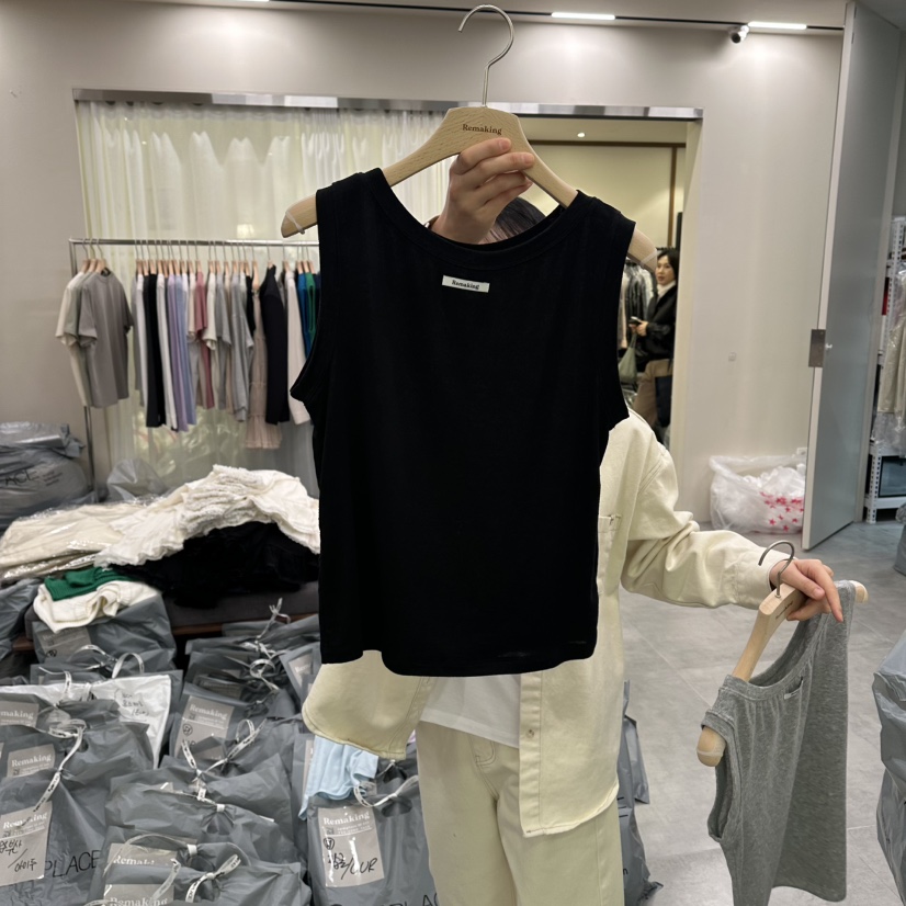 URBANSTORY/REMAKING韓國代購女士新款26春夏人氣吊帶背心Remaking/URBANSTORY吊帶/背心圖色4