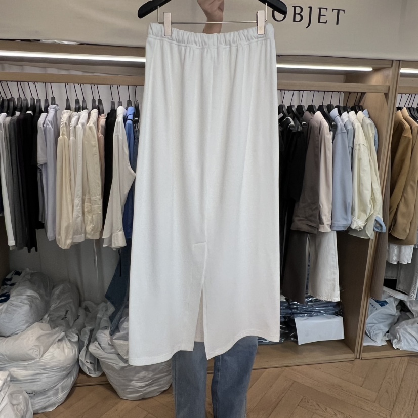 OBJET/LOVEUSU韓國直郵女士新品推薦時尚休閑熱賣人氣長裙OBJET/LOVEUSU長裙