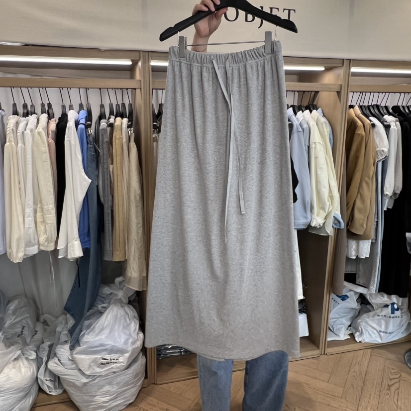 OBJET/LOVEUSU韓國直郵女士新品推薦時尚休閑熱賣人氣長裙OBJET/LOVEUSU長裙圖色2