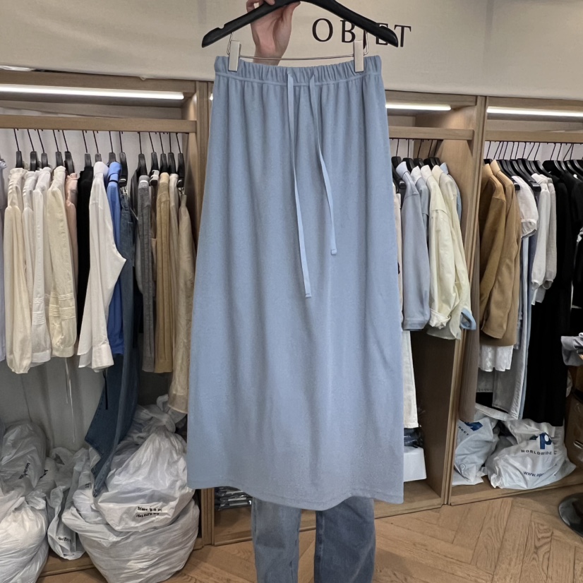 OBJET/LOVEUSU韓國直郵女士新品推薦時尚休閑熱賣人氣長裙OBJET/LOVEUSU長裙圖色3