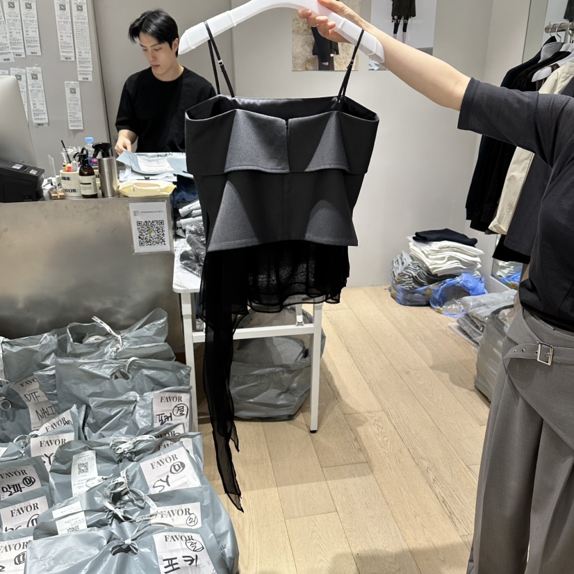 FAVOR-P韓國東大門直郵女裝新款熱賣職業人氣時尚吊帶背心FAVOR-P吊帶/背心