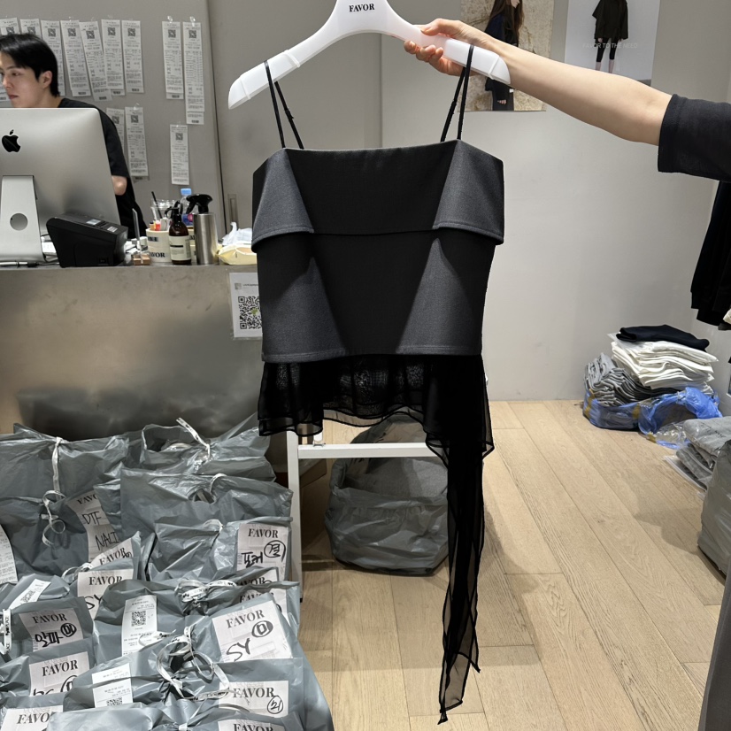 FAVOR-P韓國東大門直郵女裝新款熱賣職業人氣時尚吊帶背心FAVOR-P吊帶/背心圖色2
