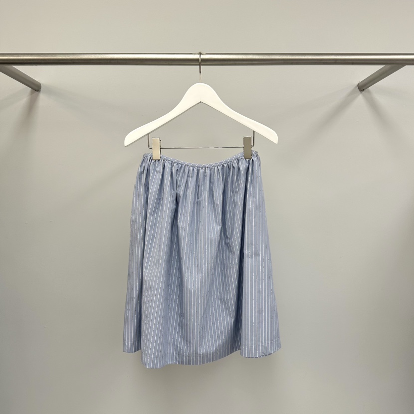 WATER/RIVER韓國直郵女士新款推薦26春夏職業時尚長裙條紋WATER/RIVER長裙圖色3