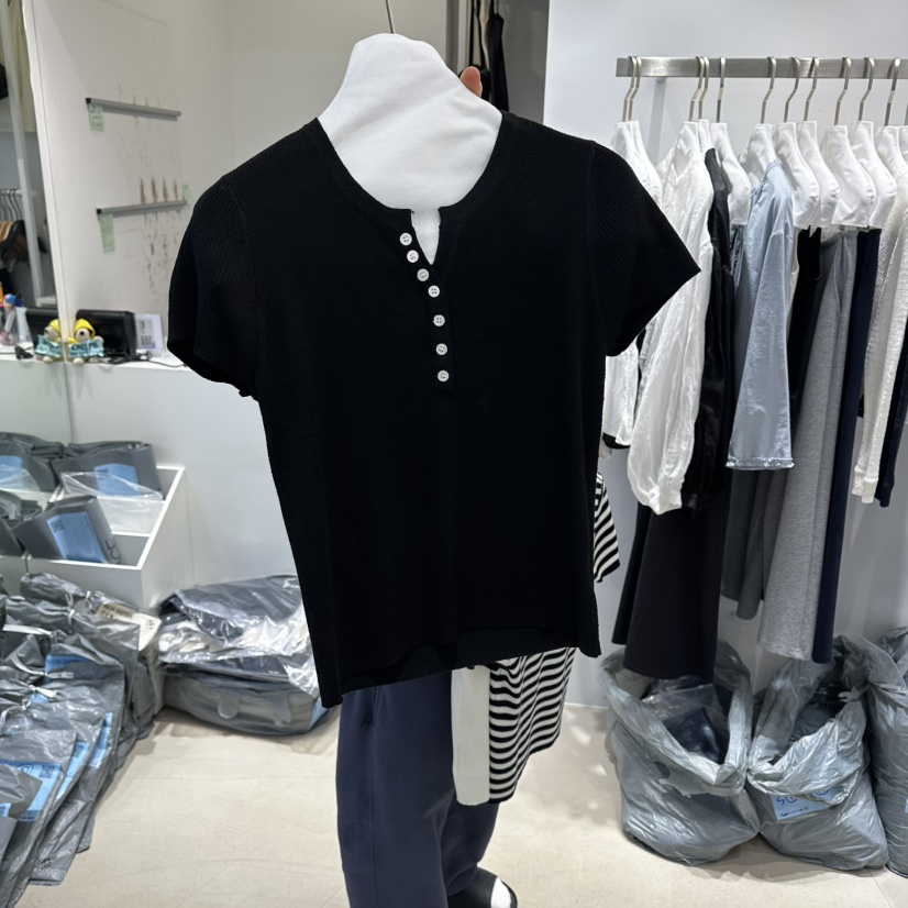 RICH SISTER韓國東大門代購女裝新品時尚人氣26春夏休閑T恤RICH SISTERT恤圖色3