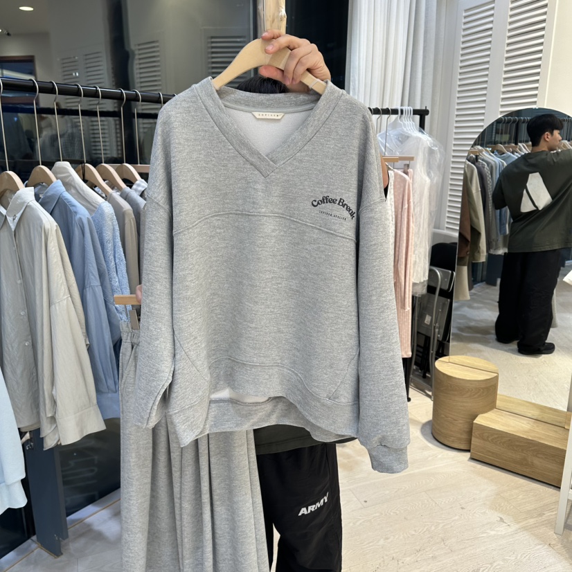 COPINER韓國直郵實拍女士新品熱賣時尚人氣26春夏休閑衛衣COPINER衛衣圖色1