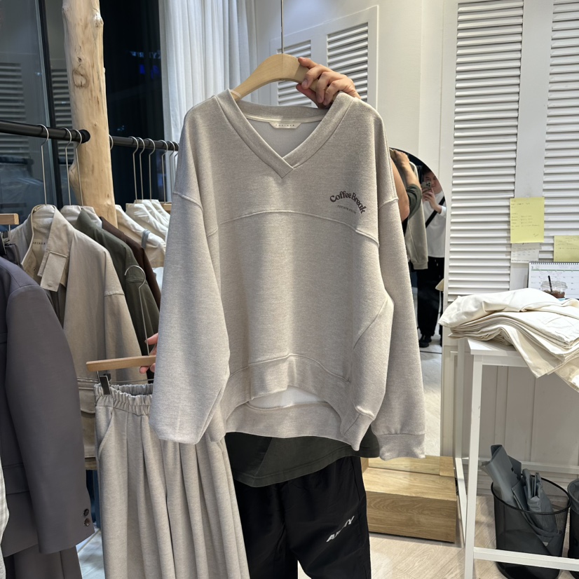 COPINER韓國直郵實拍女士新品熱賣時尚人氣26春夏休閑衛衣COPINER衛衣圖色2