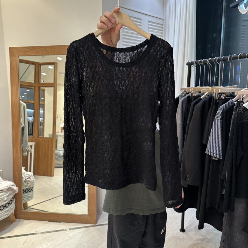 COPINER韓國直郵女士新款時尚職業人氣推薦26春夏長袖T恤COPINER長袖T恤圖色2