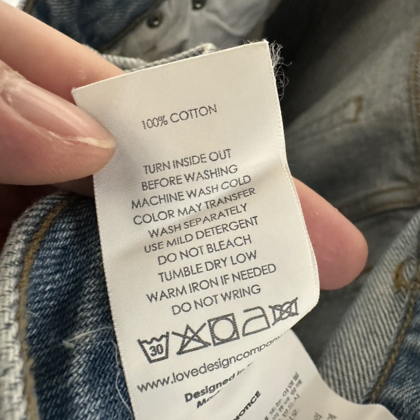 LOVE YOU SO MUCH/MORE THAN YESTERDAY韓國直郵實拍女士新款推薦牛仔褲LYSM/MORE THAN YESTERDAY牛仔褲