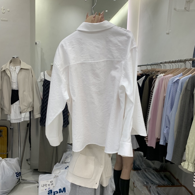 TAKE YOUE TIME韓國東大門直郵女士新款人氣襯衫蕾絲衫假兩件TAKE YOUE TIME襯衫/蕾絲衫