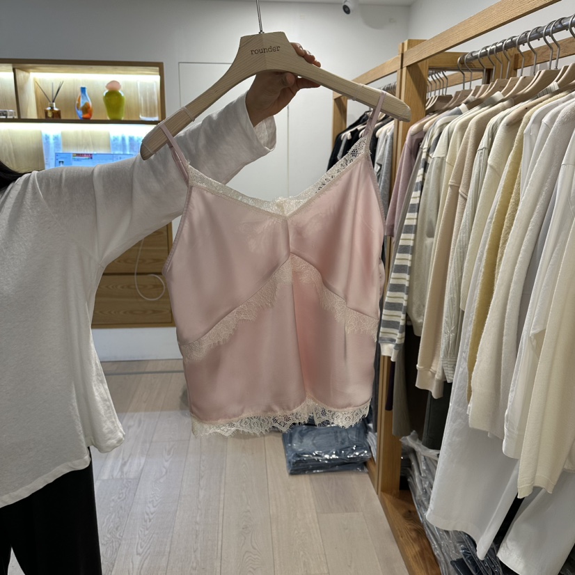 ROUNDER韓國東大門直郵女裝新款職業人氣26春夏休閑吊帶背心ROUNDER吊帶/背心圖色1