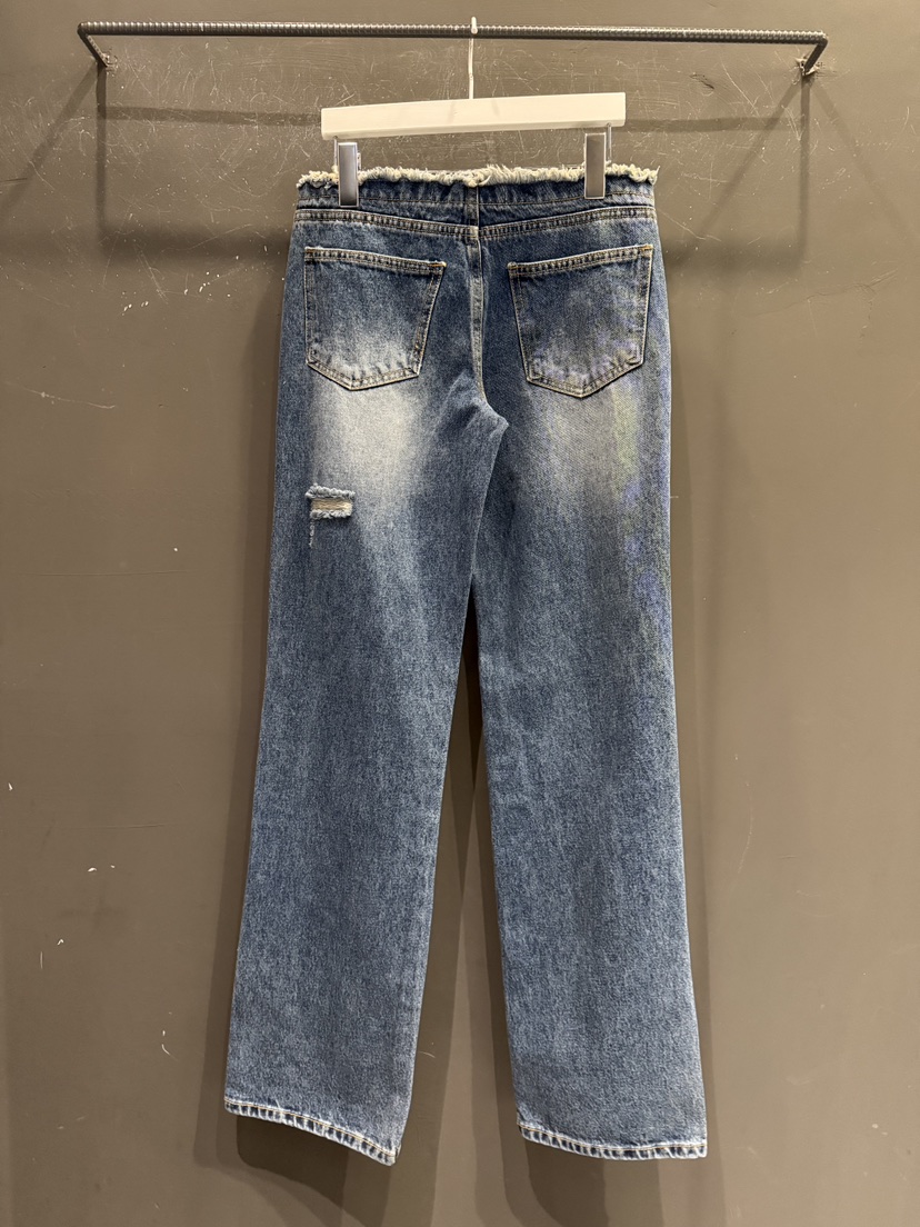 GATELESS韓國代購女裝新品人氣時尚熱賣26春夏休閑牛仔褲GATELESS牛仔褲