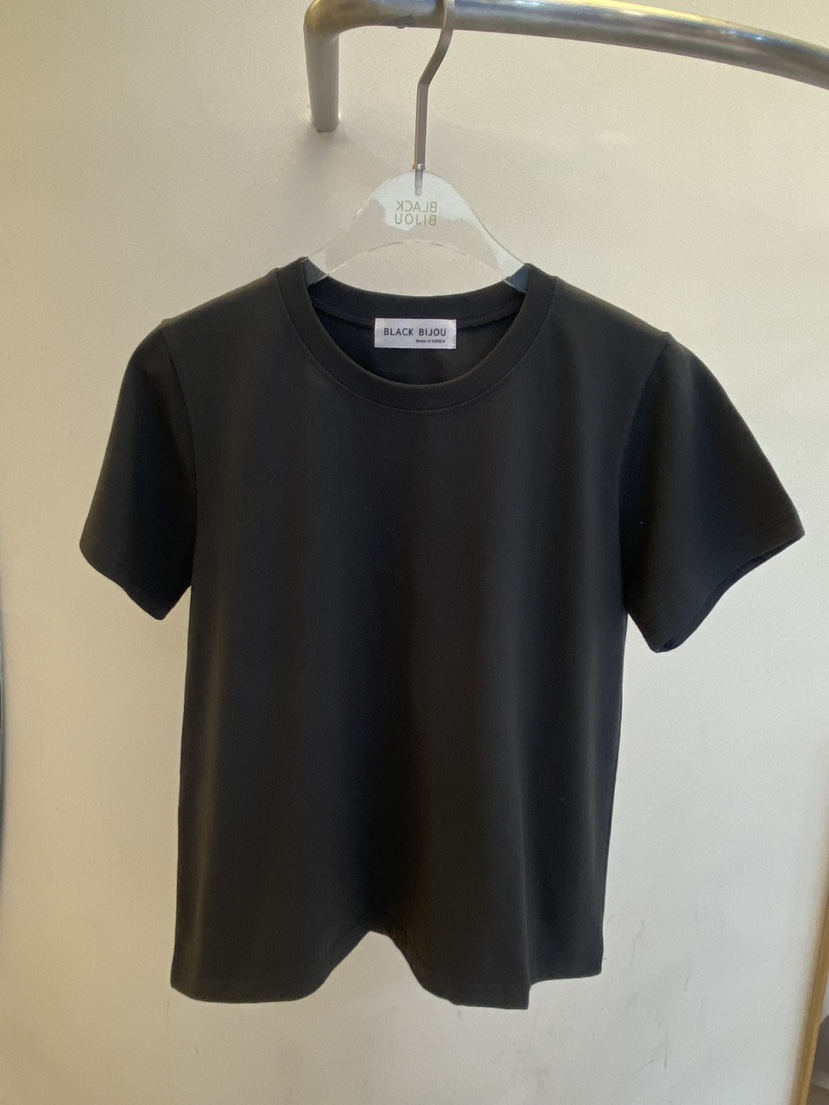 BLACK BIJOU韓國東大門直郵女士新款26春夏熱賣時尚職業T恤BLACK BIJOUT恤圖色6