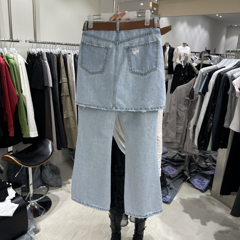 BENE韓國代購女士新款職業時尚熱賣人氣推薦裙褲不含腰帶BENE裙褲