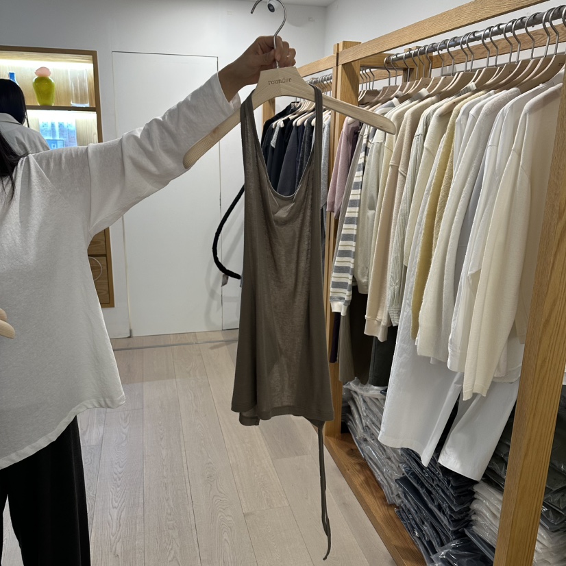 ROUNDER韓國直郵女裝新款休閑職業推薦熱賣26春夏吊帶背心ROUNDER吊帶/背心圖色1