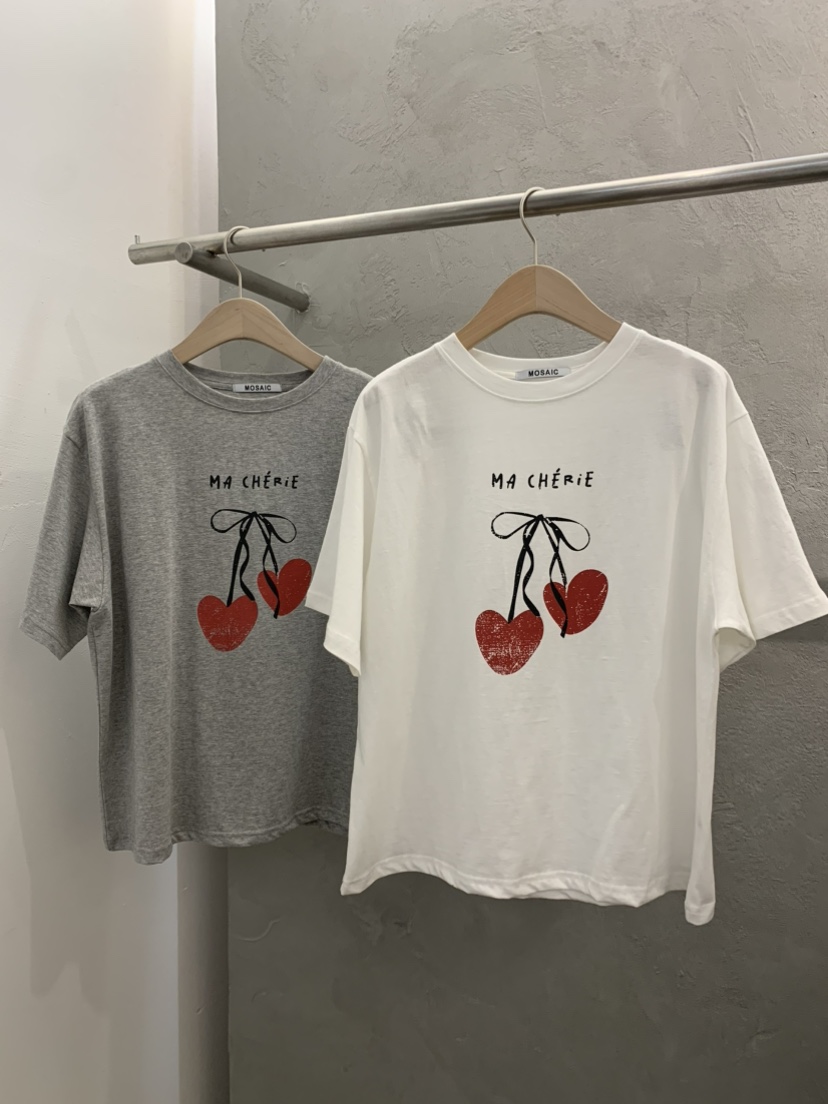 MOSAIC韓國東大門代購女裝新品職業休閑時尚熱賣26春夏T恤MOSAICT恤