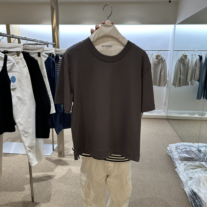 ARTISANAL韓國東大門代購女裝新品休閑26春夏推薦熱賣T恤ARTISANALT恤圖色2