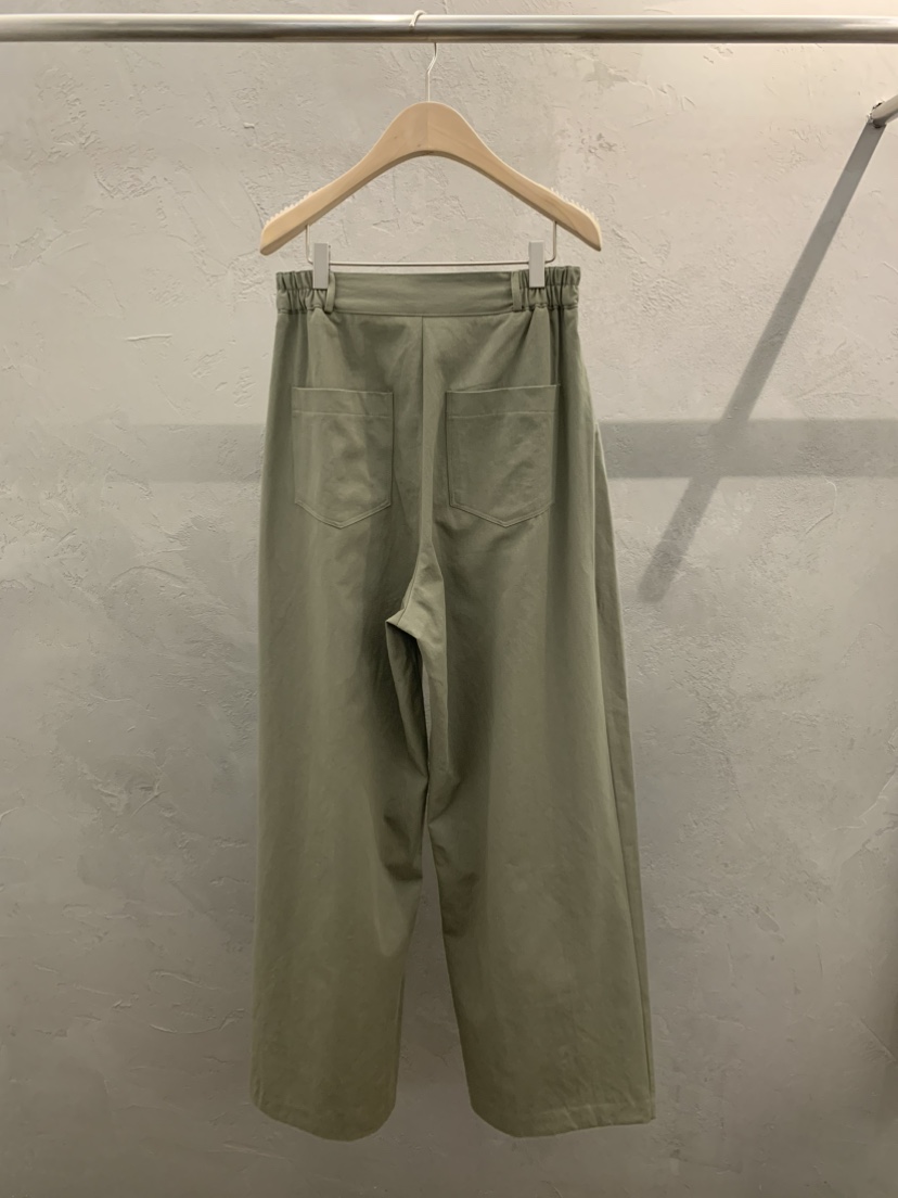 MOSAIC韓國東大門代購女裝新款熱賣26春夏休閑褲口袋褶皺MOSAIC休閑褲