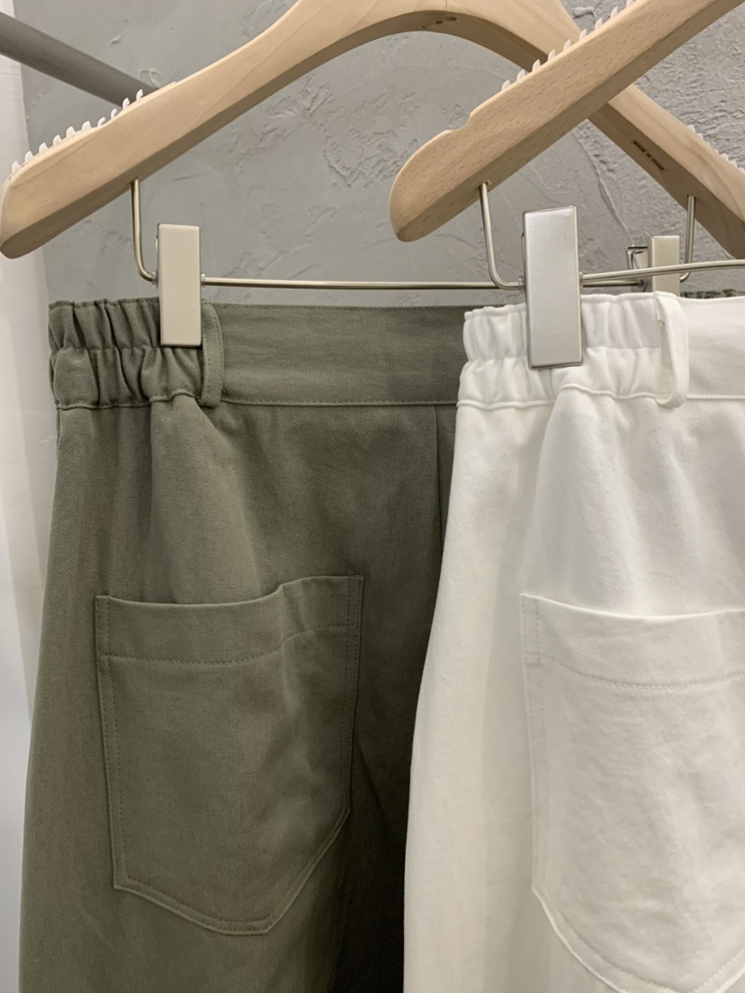 MOSAIC韓國東大門代購女裝新款熱賣26春夏休閑褲口袋褶皺MOSAIC休閑褲