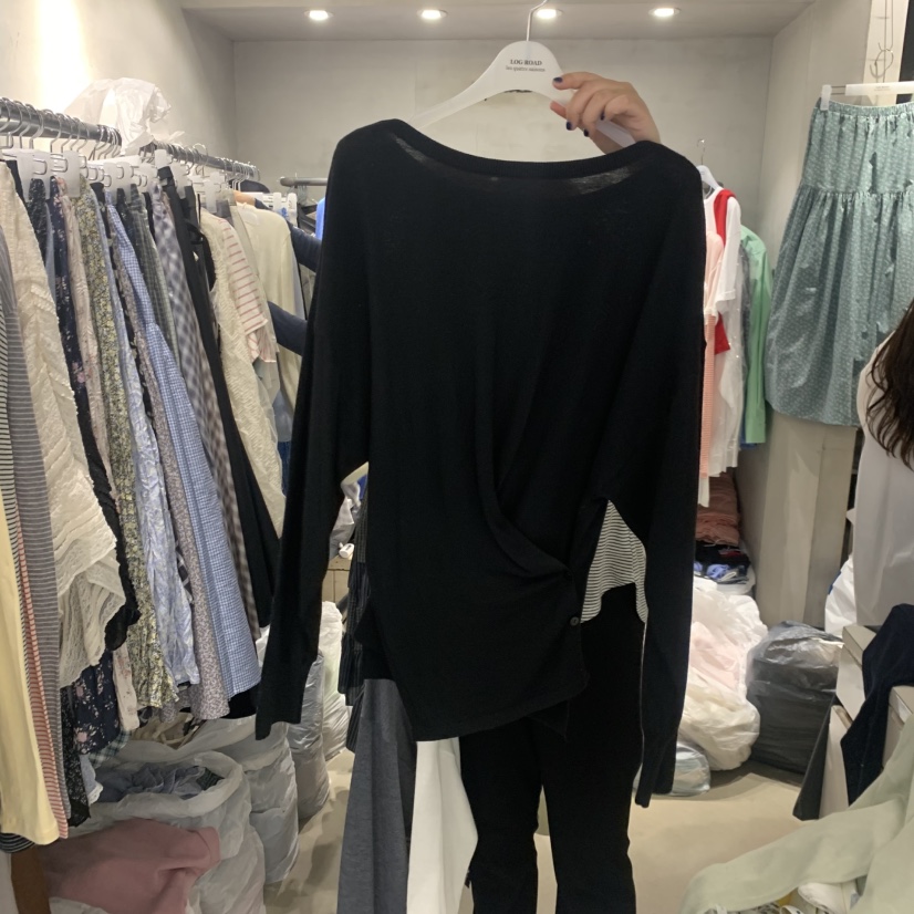 LOGROAD韓國東大門直郵女裝新品休閑職業人氣時尚熱賣針織衫LOG ROAD針織衫圖色2