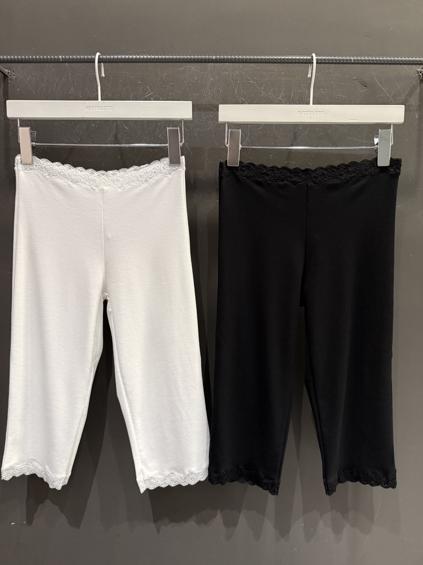 GATELESS韓國直郵女裝新品熱賣職業時尚休閑26春夏短褲蕾絲GATELESS短褲