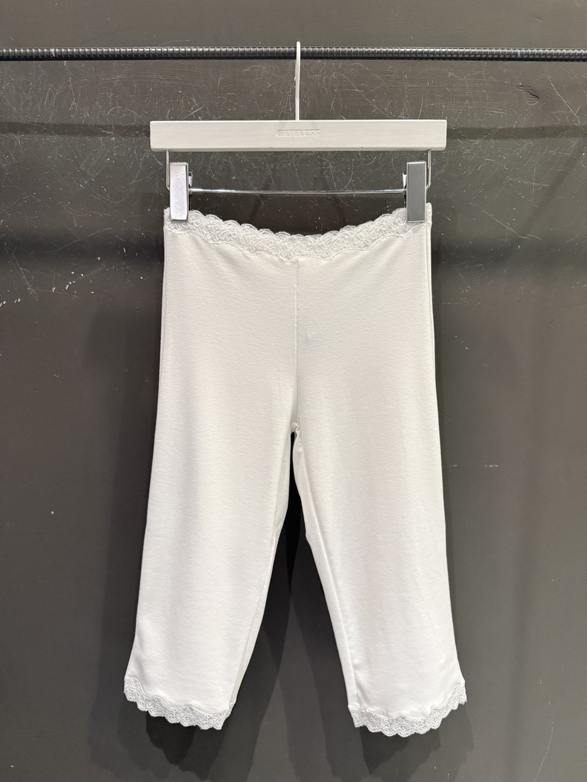 GATELESS韓國直郵女裝新品熱賣職業時尚休閑26春夏短褲蕾絲GATELESS短褲圖色1