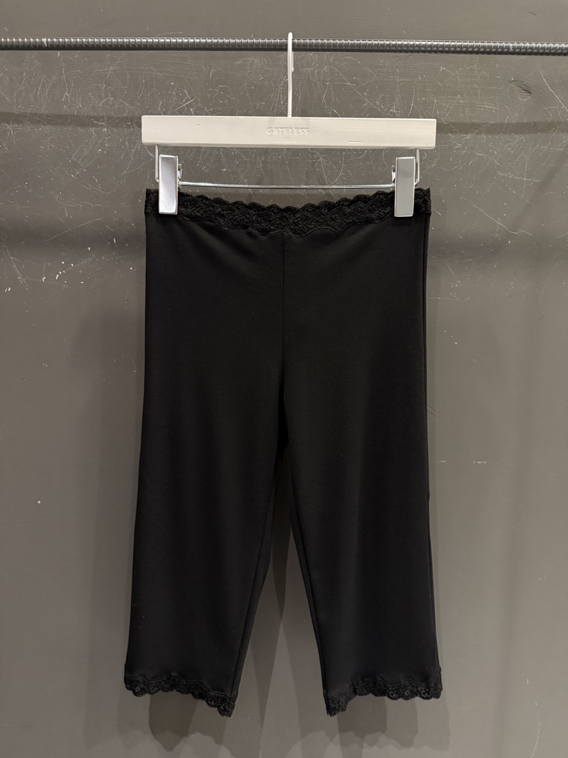 GATELESS韓國直郵女裝新品熱賣職業時尚休閑26春夏短褲蕾絲GATELESS短褲圖色2