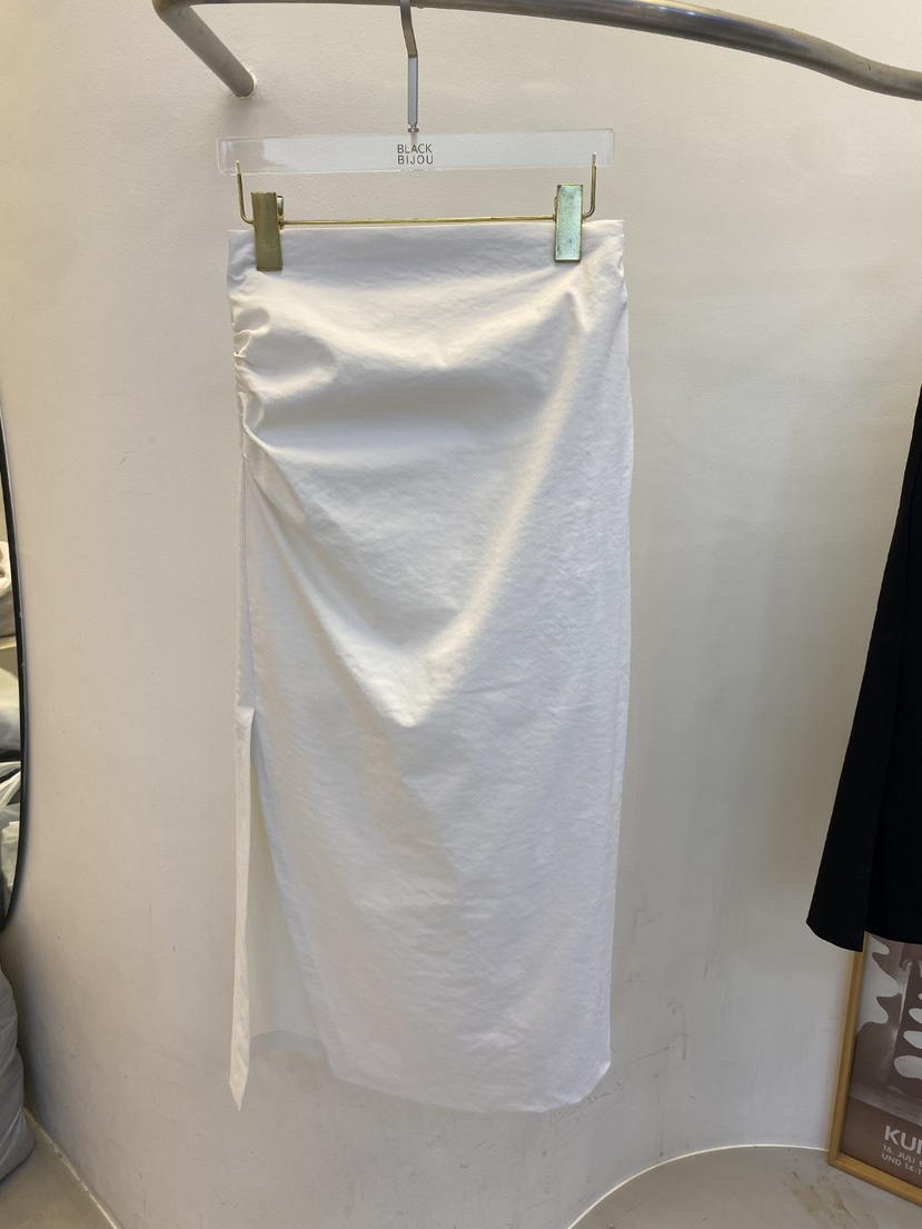 BLACK BIJOU韓國直郵實拍女士新品時尚休閑半身裙中短裙BLACK BIJOU半身裙/中短裙圖色1