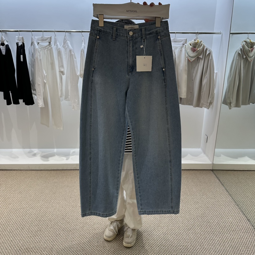 ARTISANAL韓國直郵女裝新品人氣熱賣26春夏時尚推薦牛仔褲ARTISANAL牛仔褲圖色1