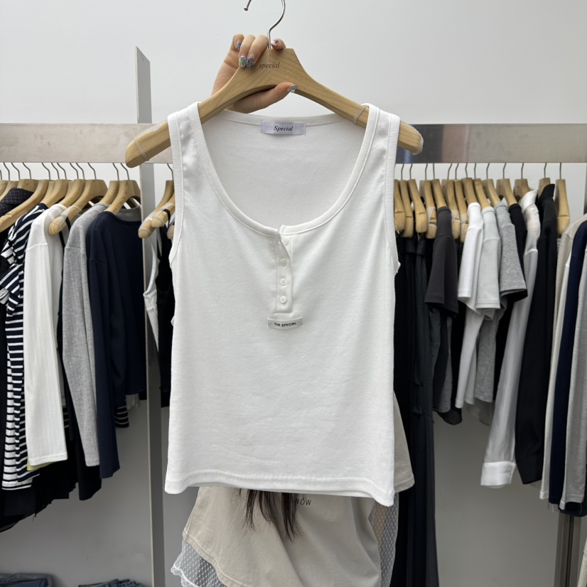 SPECIAL韓國東大門代購女裝新款時尚休閑人氣熱賣吊帶背心SPECIAL吊帶/背心圖色5