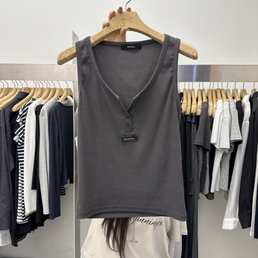 SPECIAL韓國東大門代購女裝新款時尚休閑人氣熱賣吊帶背心SPECIAL吊帶/背心圖色6