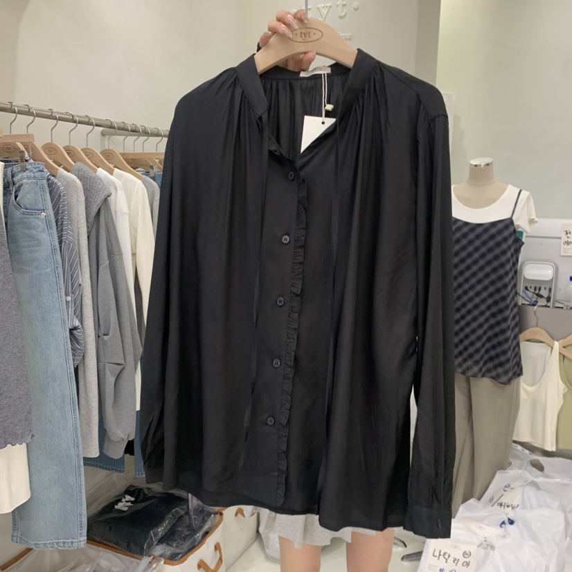 TAKE YOUE TIME韓國直郵實拍女裝新品時尚推薦襯衫蕾絲衫TAKE YOUE TIME襯衫/蕾絲衫圖色3