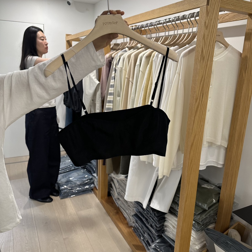 ROUNDER韓國直郵實拍女士新款職業26春夏推薦休閑吊帶背心ROUNDER吊帶/背心圖色4黑色