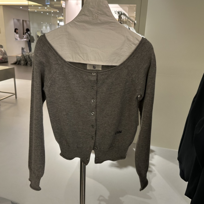 LOVE YOU SO MUCH/MORE THAN YESTERDAY韓國直郵女士新品休閑針織衫LYSM/MORE THAN YESTERDAY針織衫圖色1