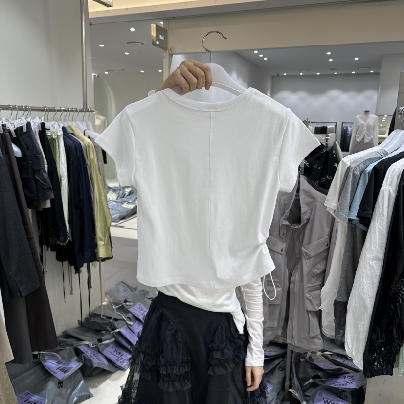 BENE韓國直郵女士新品26春夏人氣推薦熱賣休閑時尚職業T恤BENET恤