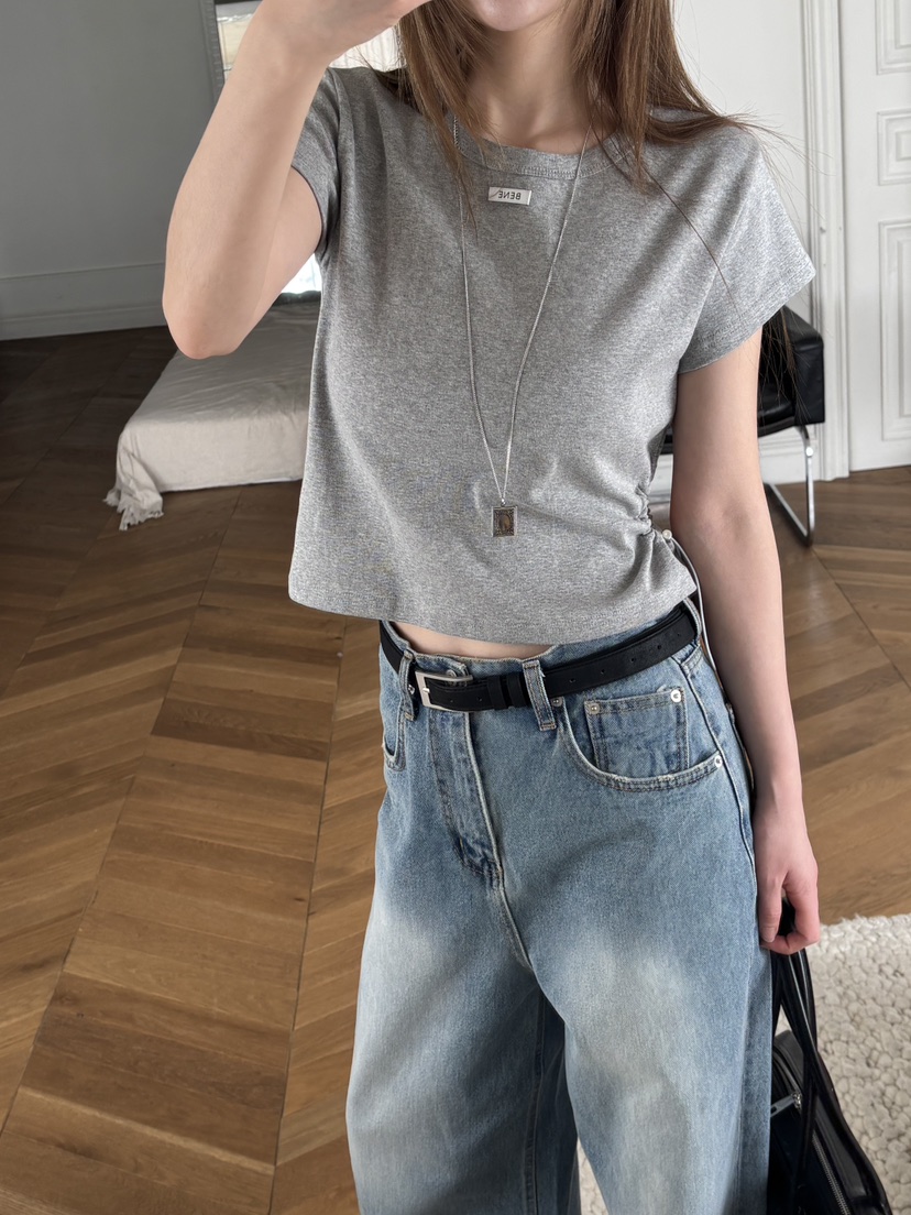 BENE韓國直郵女士新品26春夏人氣推薦熱賣休閑時尚職業T恤BENET恤圖色5