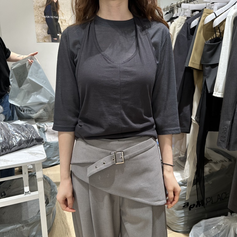 FAVOR-P韓國東大門直郵女裝新款時尚推薦吊帶背心不含內搭FAVOR-P吊帶/背心