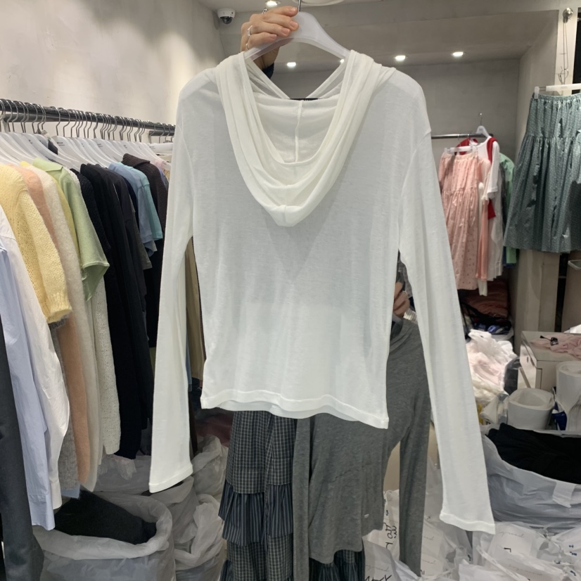 LOGROAD韓國直郵女士新款休閑時尚熱賣職業人氣推薦長袖T恤LOG ROAD長袖T恤