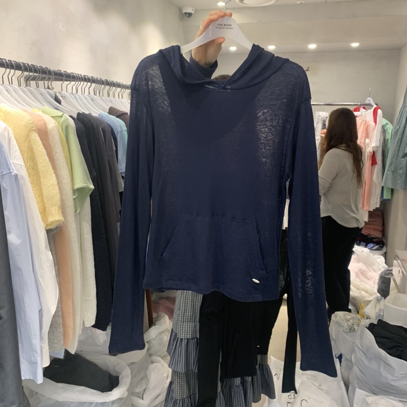 LOGROAD韓國直郵女士新款休閑時尚熱賣職業人氣推薦長袖T恤LOG ROAD長袖T恤圖色3