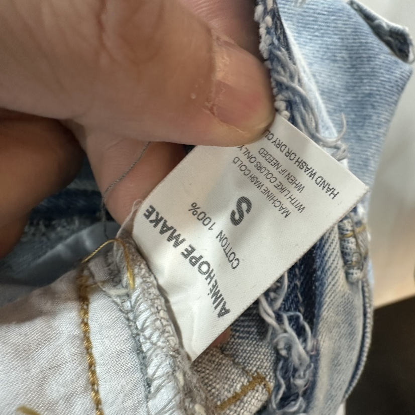 AIME HOPE MAKE/MYNAMEIS韓國東大門代購女士新款推薦牛仔褲AIME HOPE MAKE/MYNAMEIS牛仔褲