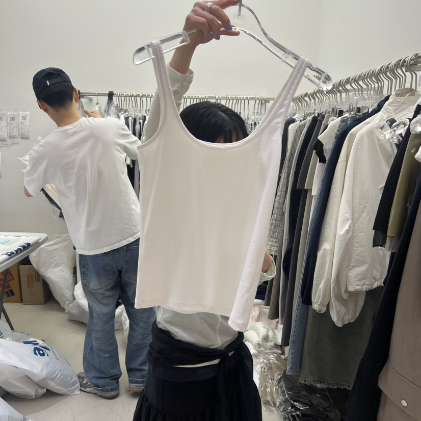 PADO韓國東大門直郵女士新品人氣時尚職業熱賣休閑吊帶背心PADO吊帶/背心圖色2