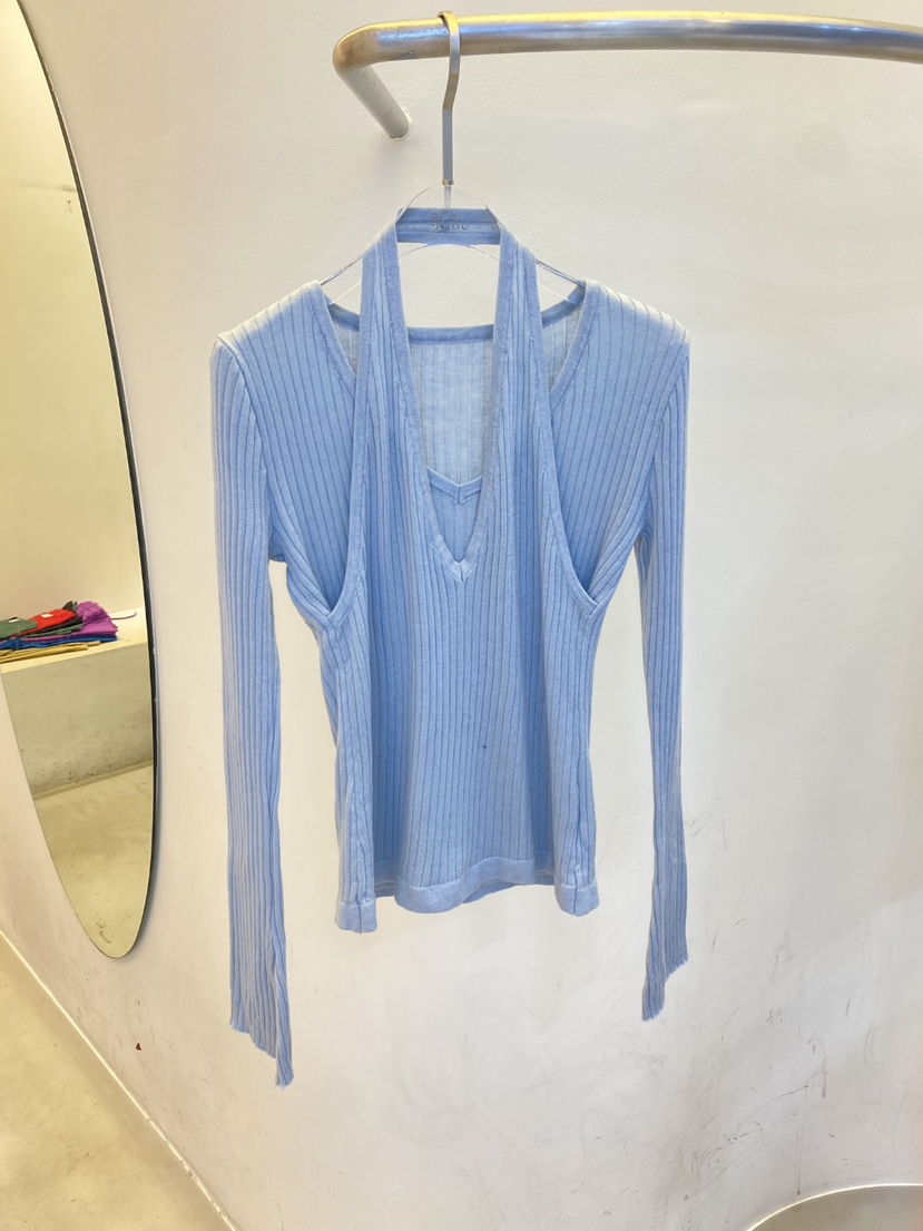 BLACK BIJOU韓國直郵實拍女士新品休閑人氣時尚熱賣針織衫BLACK BIJOU針織衫圖色4