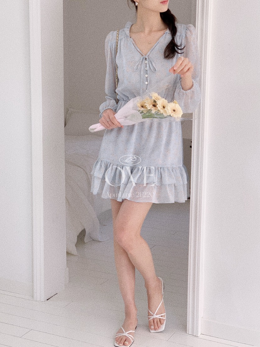 OVE韓國東大門直郵女士新品26春夏熱賣推薦人氣時尚連衣裙OVE連衣裙