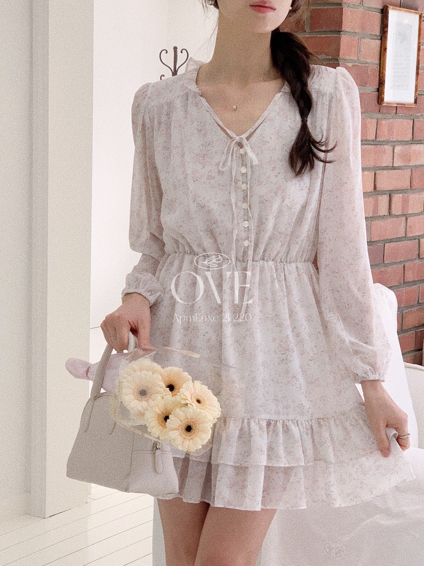 OVE韓國東大門直郵女士新品26春夏熱賣推薦人氣時尚連衣裙OVE連衣裙