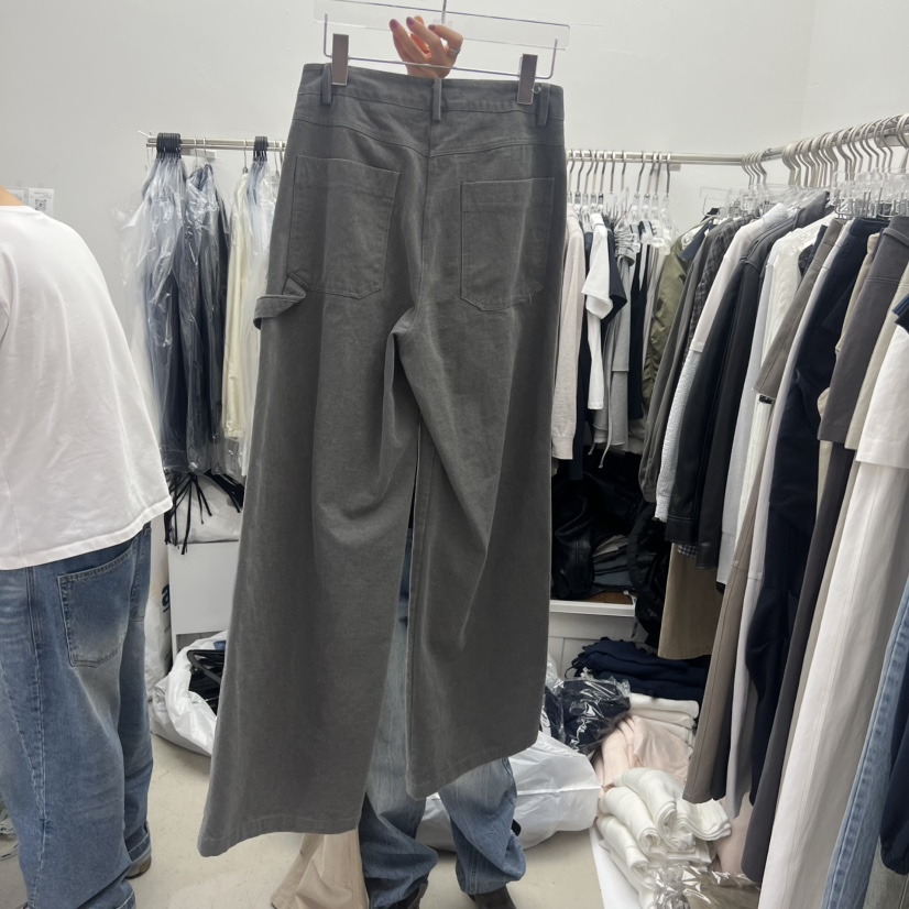 PADO韓國直郵實拍女士新款推薦時尚人氣休閑休閑褲闊腿褲PADO休閑褲