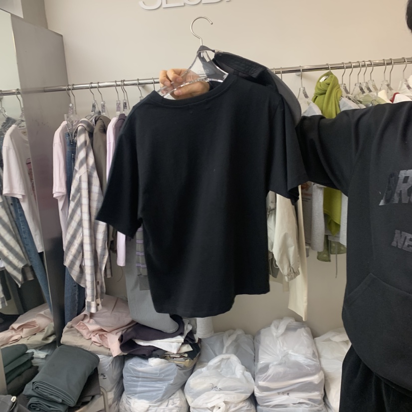 LEESEED-A韓國直郵實拍女士新款職業推薦休閑26春夏人氣T恤SEeD/LEESEEDT恤