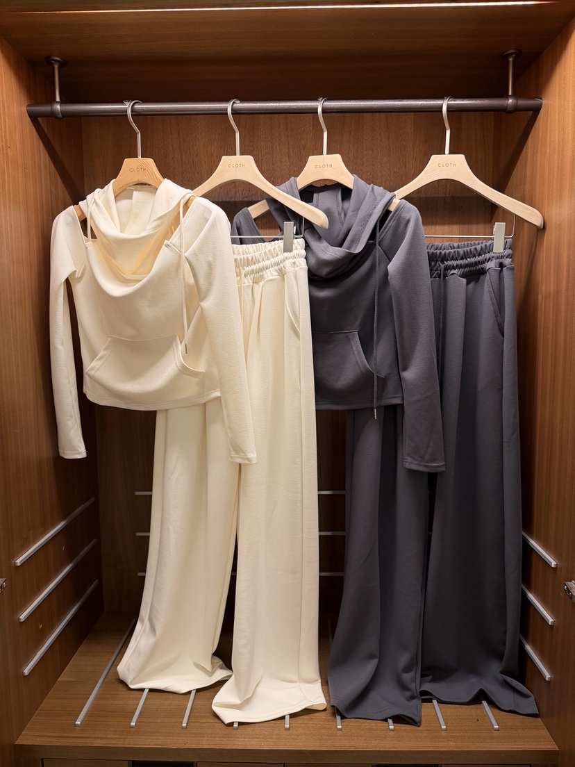 CLOTH韓國東大門直郵女裝新款26春夏時尚職業推薦套裝兜帽CLOTH套裝