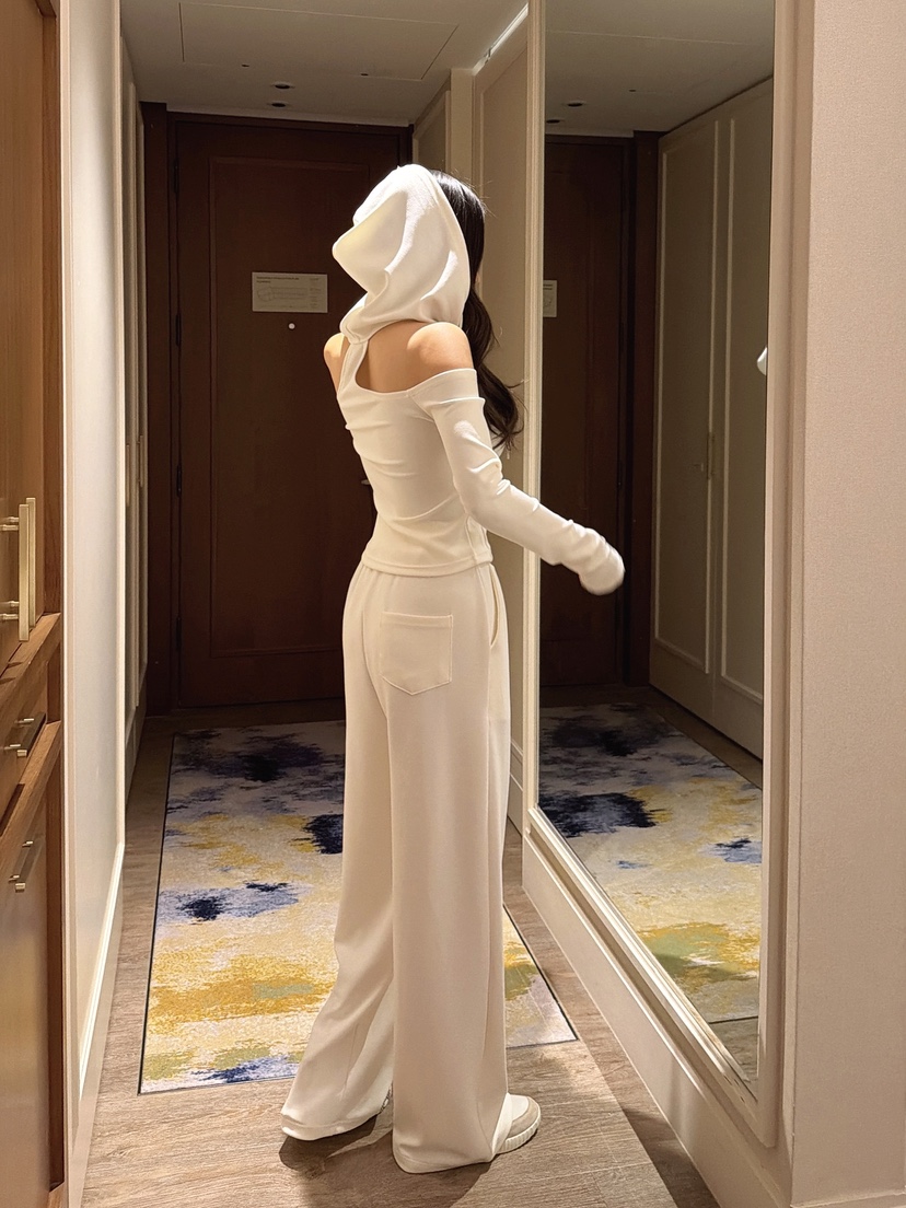 CLOTH韓國東大門直郵女裝新款26春夏時尚職業推薦套裝兜帽CLOTH套裝